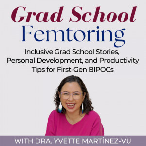 A podcast on thriving in graduate school for first-generation BIPOC students, offering insights on academic success, career development, mental health, and navigating diversity and inclusion 