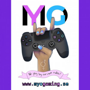 MYOGaming.se spelpodd av kvinnor, transmän och icke-binära