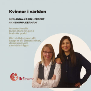 Douha Kermani och Anna-Karin Herbert